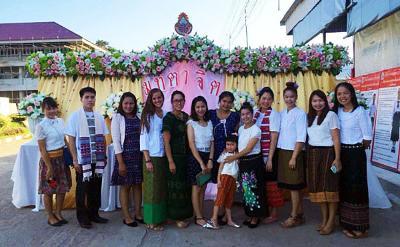 Student in Thailand with Students